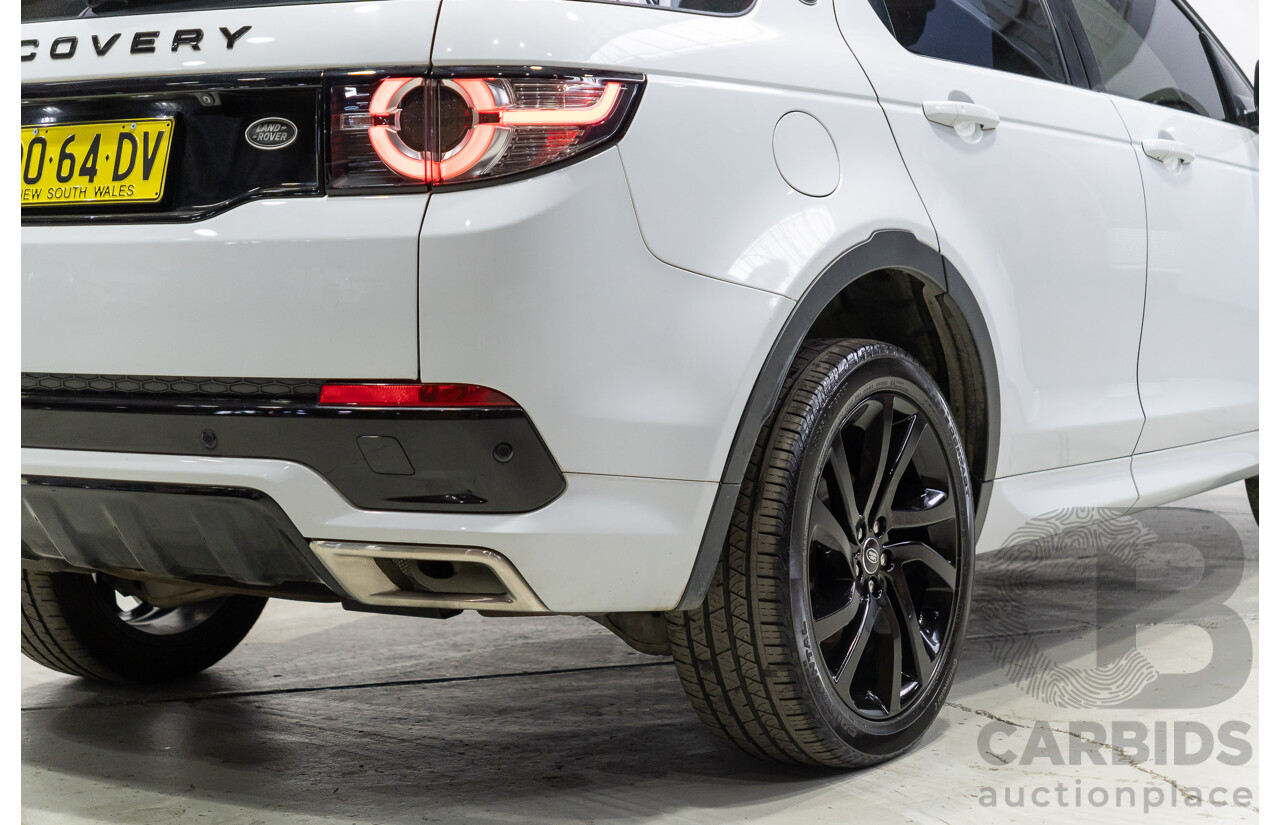 01/2018 Land Rover Discovery Sport TD4 HSE Dynamic (AWD) LC MY18 4d Wagon Glacier White Turbo Diesel 2.0L - 7 Seater
