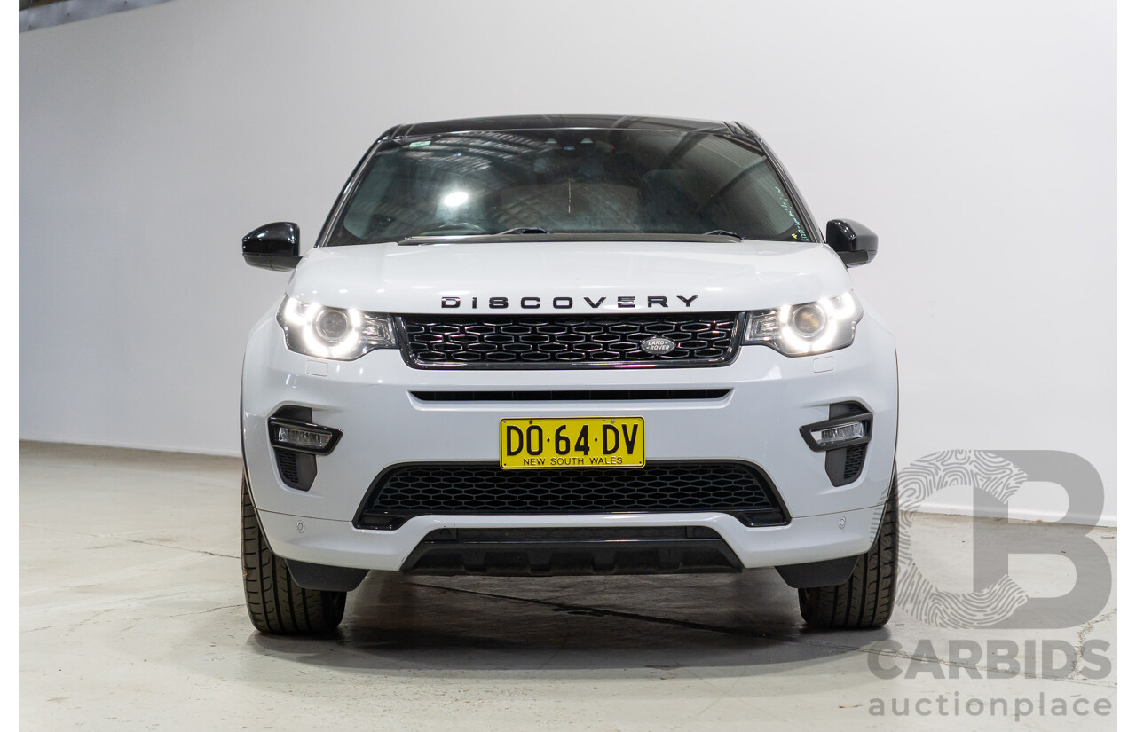 01/2018 Land Rover Discovery Sport TD4 HSE Dynamic (AWD) LC MY18 4d Wagon Glacier White Turbo Diesel 2.0L - 7 Seater