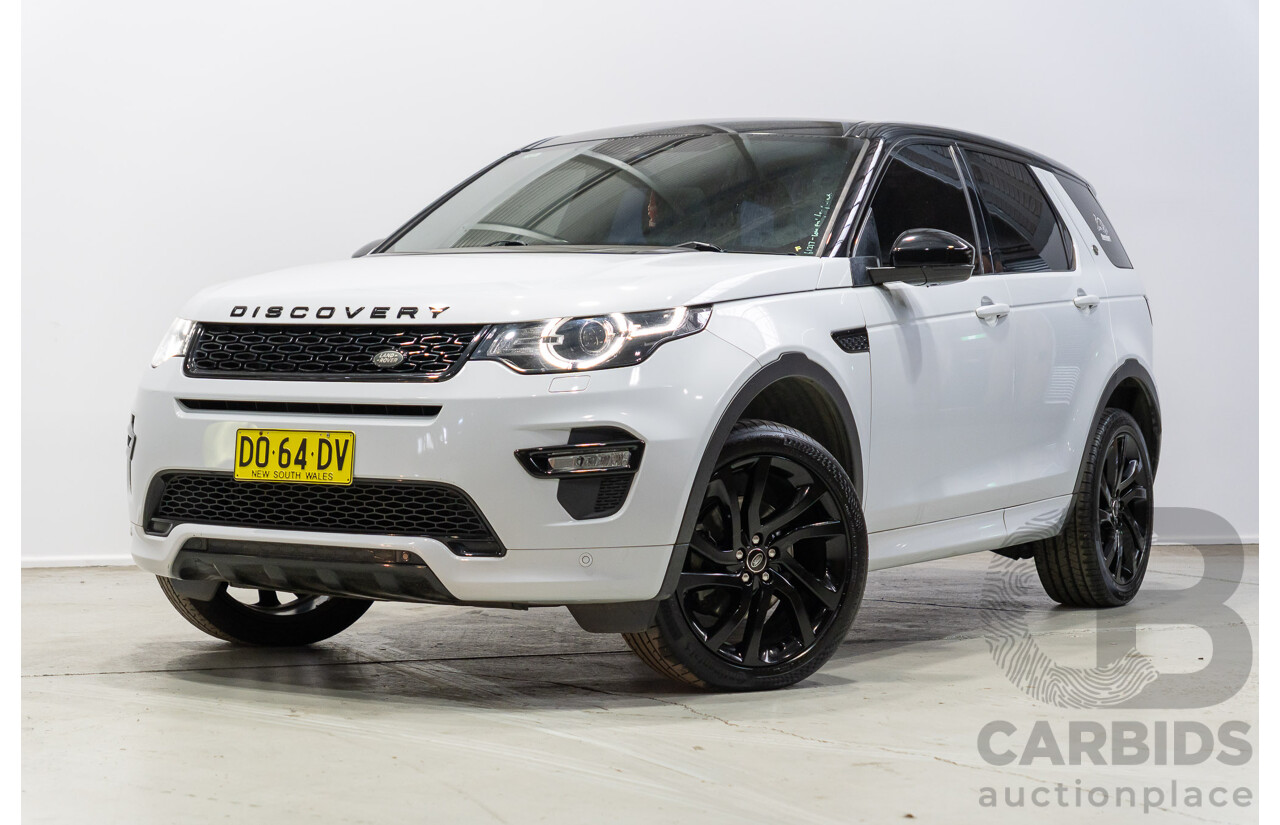 01/2018 Land Rover Discovery Sport TD4 HSE Dynamic (AWD) LC MY18 4d Wagon Glacier White Turbo Diesel 2.0L - 7 Seater