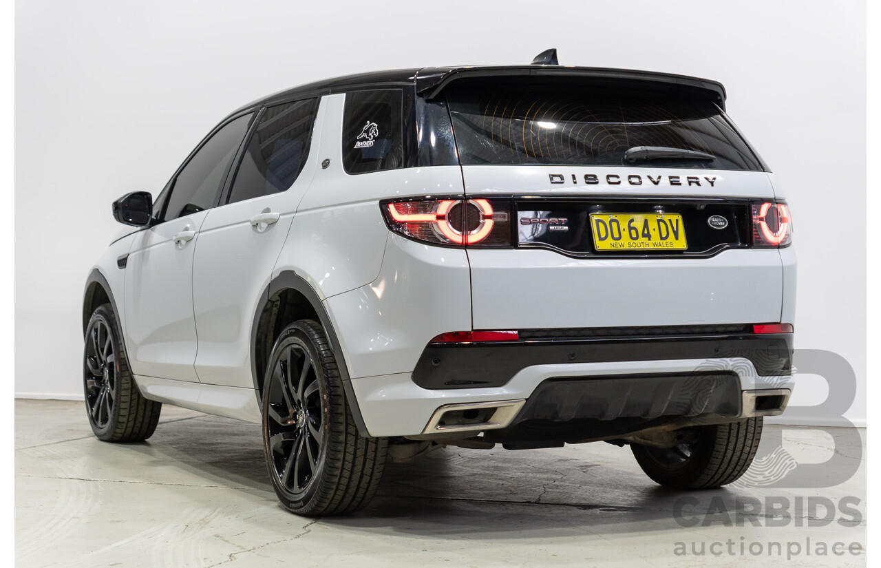 01/2018 Land Rover Discovery Sport TD4 HSE Dynamic (AWD) LC MY18 4d Wagon Glacier White Turbo Diesel 2.0L - 7 Seater