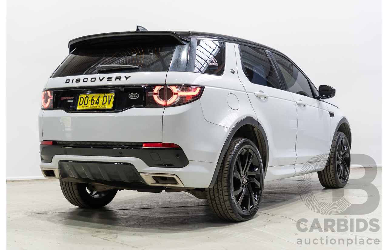 01/2018 Land Rover Discovery Sport TD4 HSE Dynamic (AWD) LC MY18 4d Wagon Glacier White Turbo Diesel 2.0L - 7 Seater