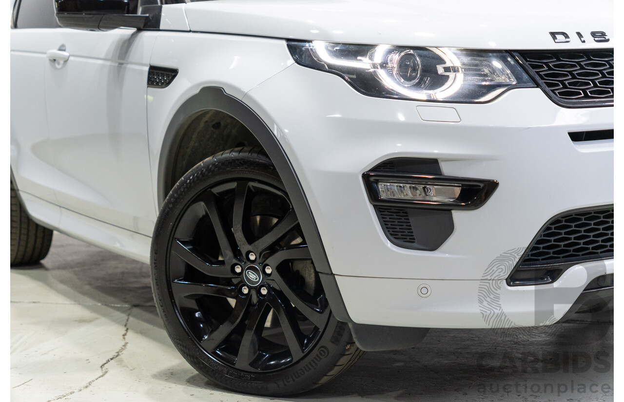 01/2018 Land Rover Discovery Sport TD4 HSE Dynamic (AWD) LC MY18 4d Wagon Glacier White Turbo Diesel 2.0L - 7 Seater