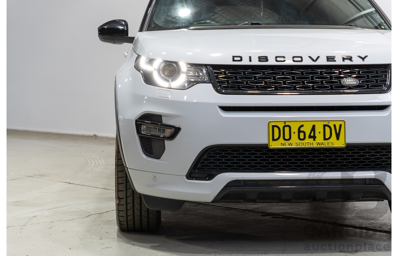 01/2018 Land Rover Discovery Sport TD4 HSE Dynamic (AWD) LC MY18 4d Wagon Glacier White Turbo Diesel 2.0L - 7 Seater