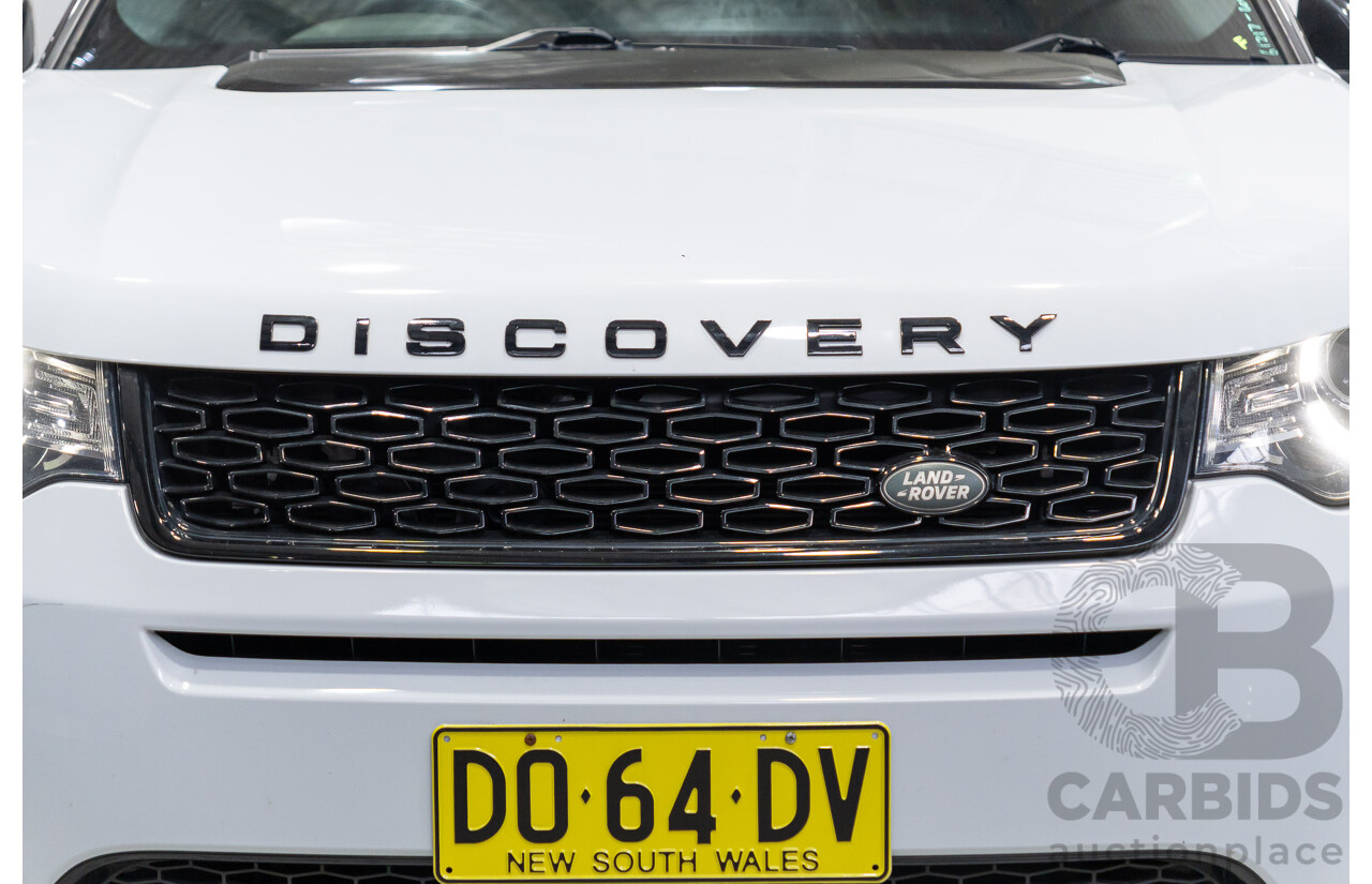 01/2018 Land Rover Discovery Sport TD4 HSE Dynamic (AWD) LC MY18 4d Wagon Glacier White Turbo Diesel 2.0L - 7 Seater