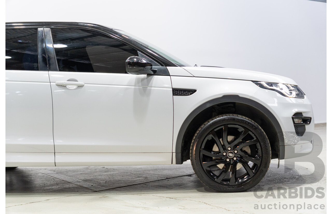 01/2018 Land Rover Discovery Sport TD4 HSE Dynamic (AWD) LC MY18 4d Wagon Glacier White Turbo Diesel 2.0L - 7 Seater