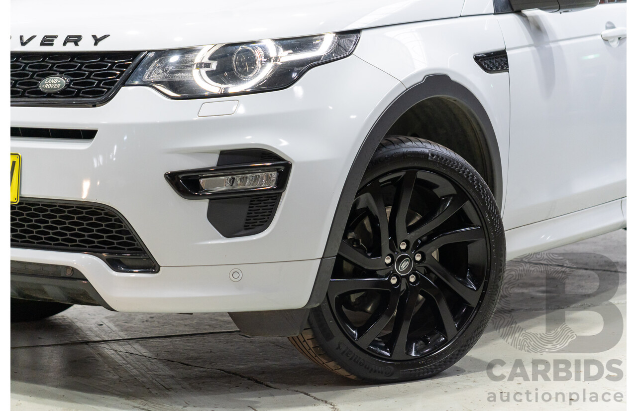 01/2018 Land Rover Discovery Sport TD4 HSE Dynamic (AWD) LC MY18 4d Wagon Glacier White Turbo Diesel 2.0L - 7 Seater