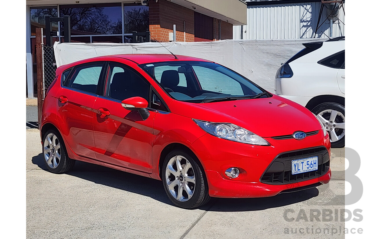 09/2009 Ford Fiesta Zetec WS 5d Hatchback Red 1.6L