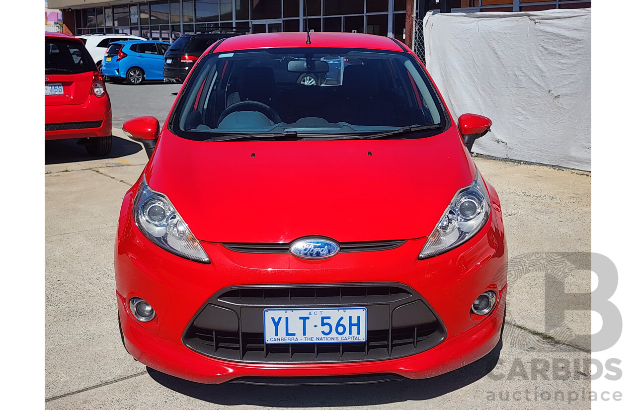 09/2009 Ford Fiesta Zetec WS 5d Hatchback Red 1.6L