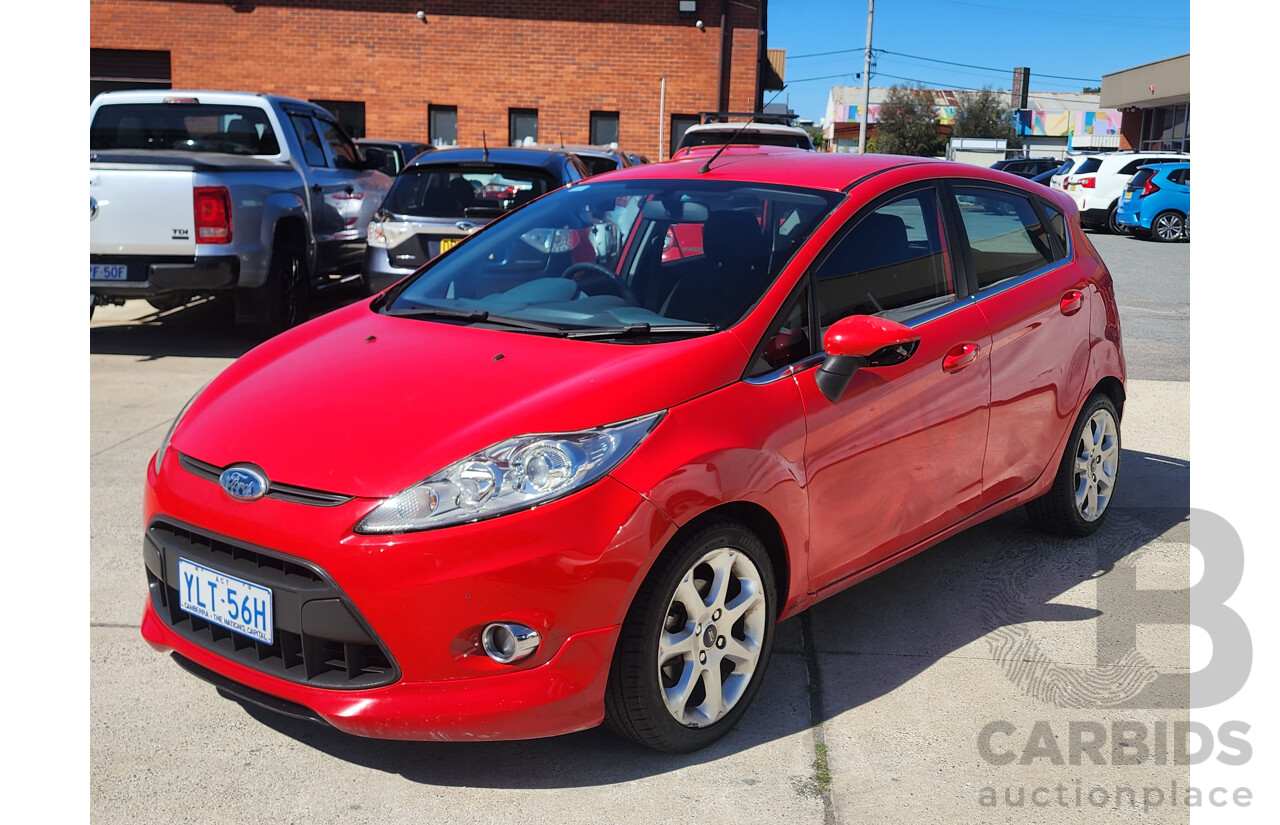 09/2009 Ford Fiesta Zetec WS 5d Hatchback Red 1.6L