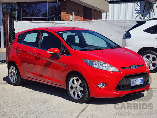 09/2009 Ford Fiesta Zetec WS 5d Hatchback Red 1.6L