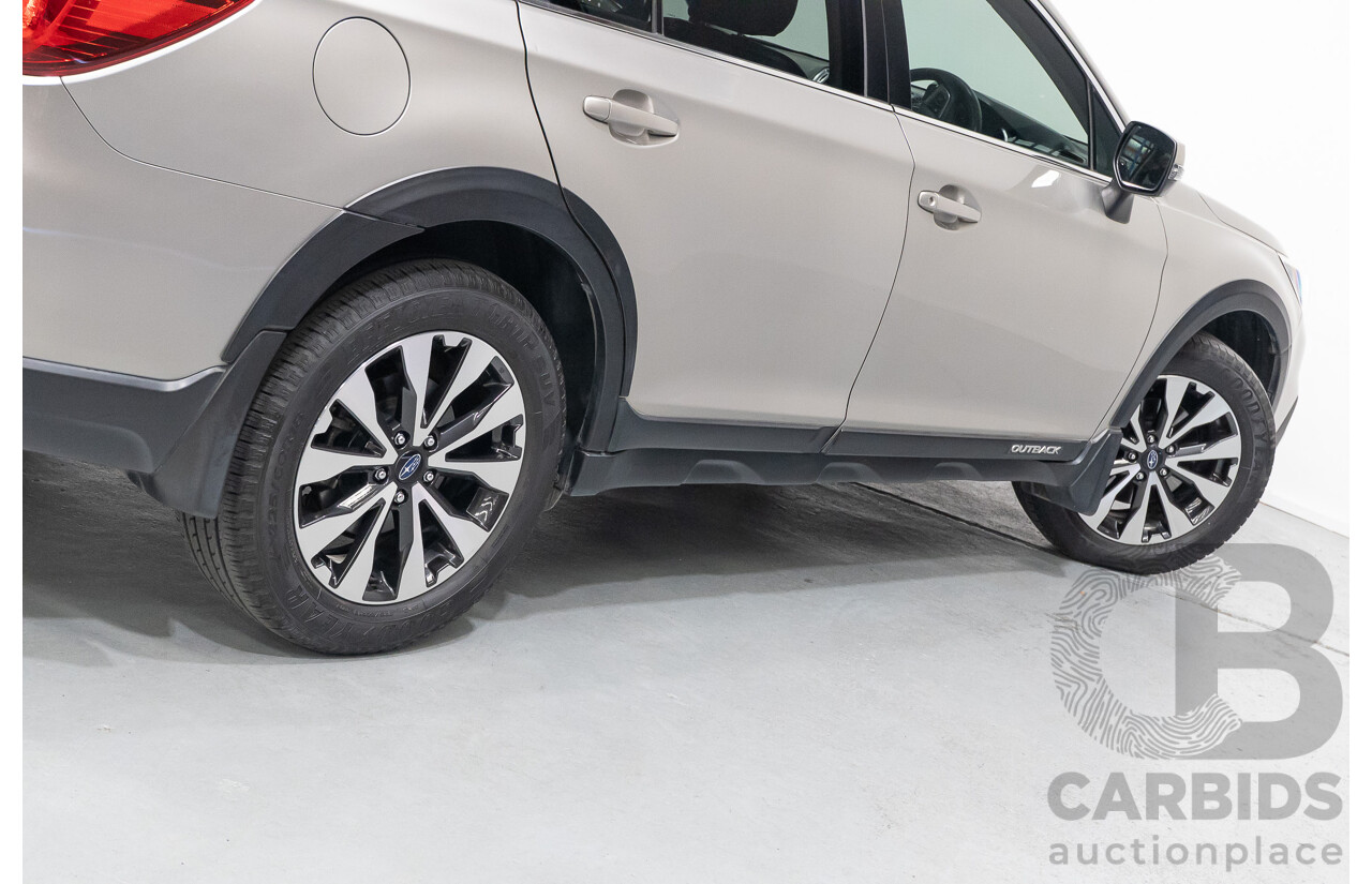 04/2015 Subaru Outback 2.0D Premium (AWD) MY15 4D Wagon Tungsten Metallic Turbo Diesel 2.0L