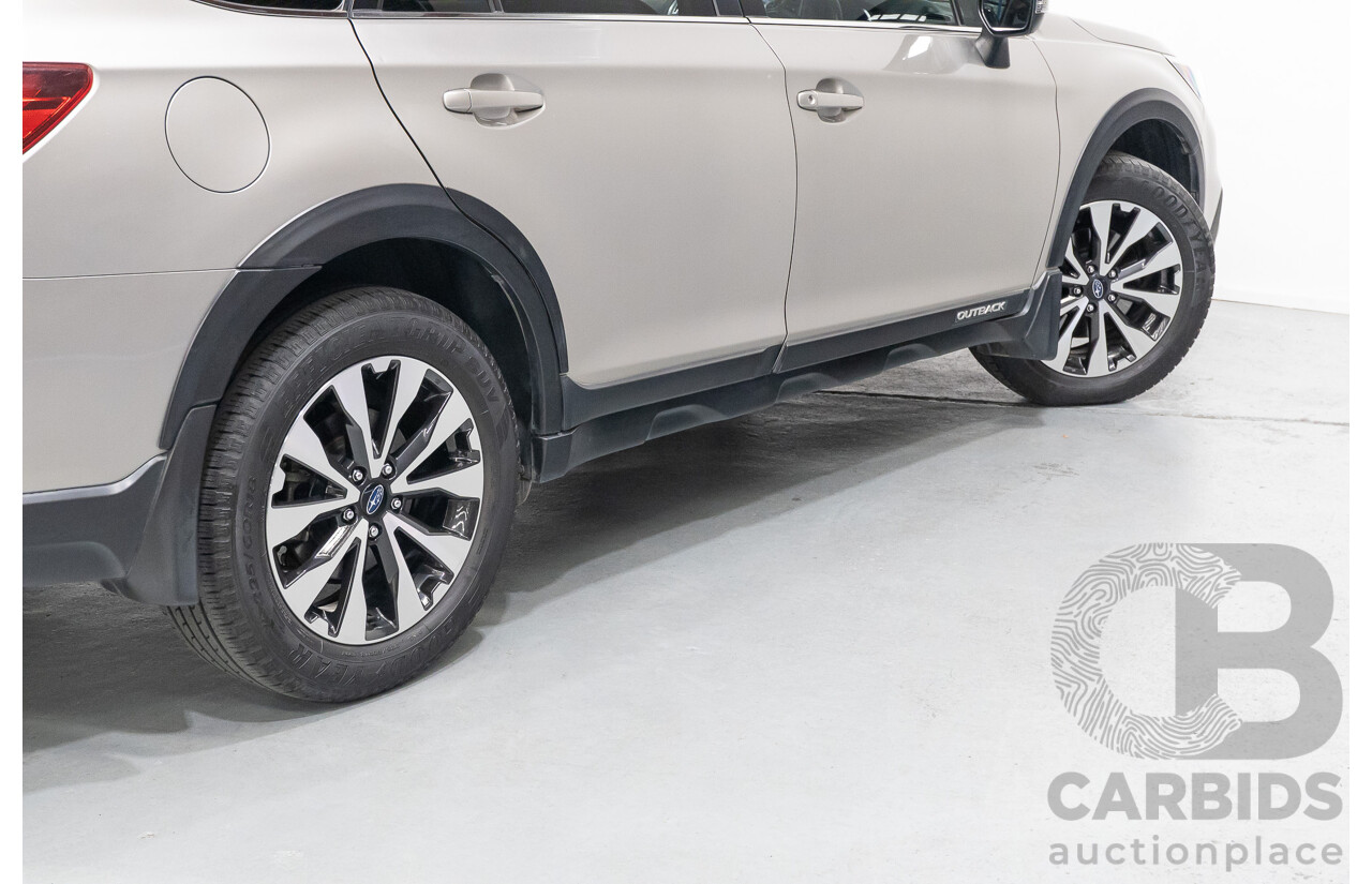 04/2015 Subaru Outback 2.0D Premium (AWD) MY15 4D Wagon Tungsten Metallic Turbo Diesel 2.0L