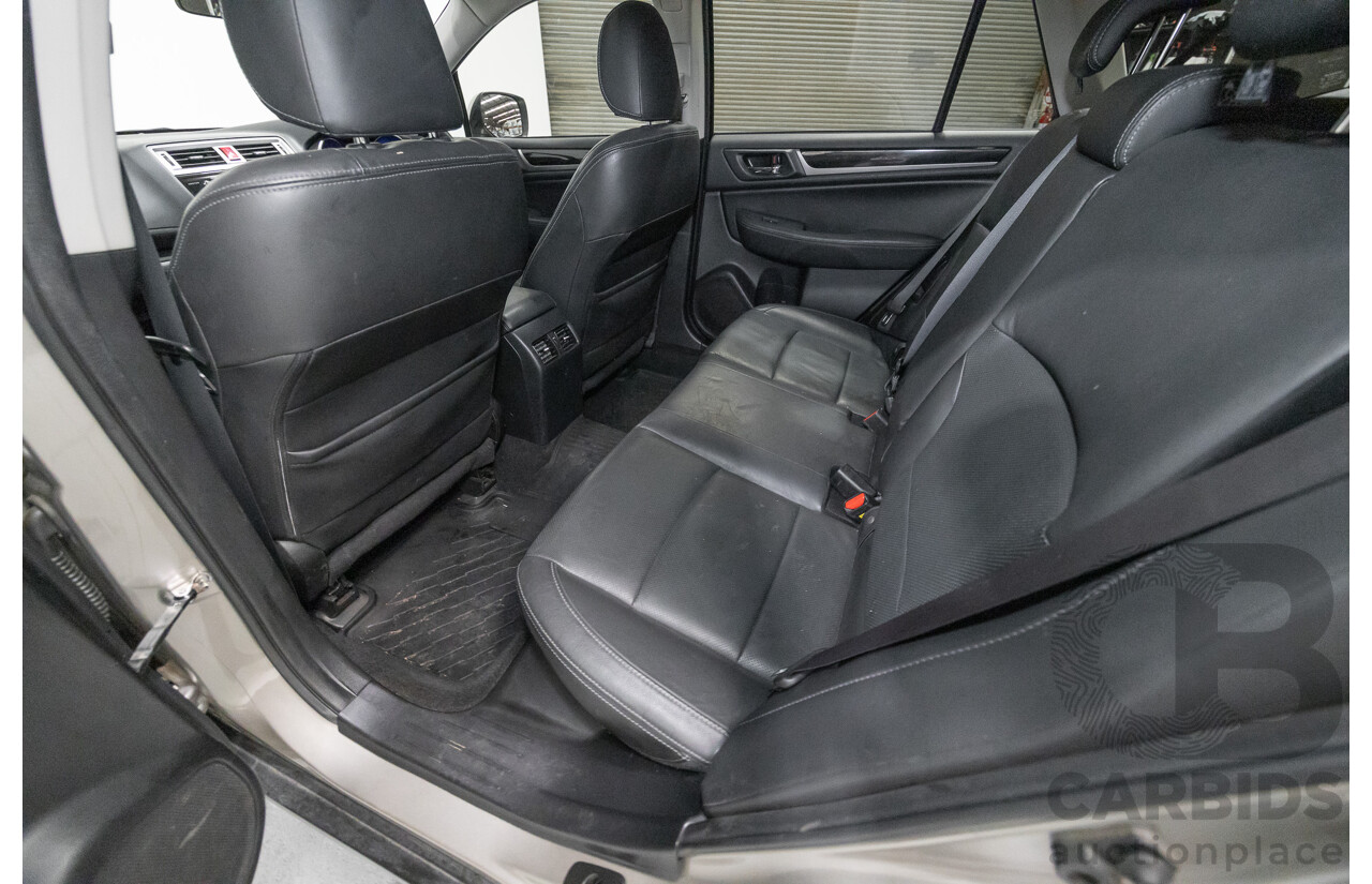 04/2015 Subaru Outback 2.0D Premium (AWD) MY15 4D Wagon Tungsten Metallic Turbo Diesel 2.0L