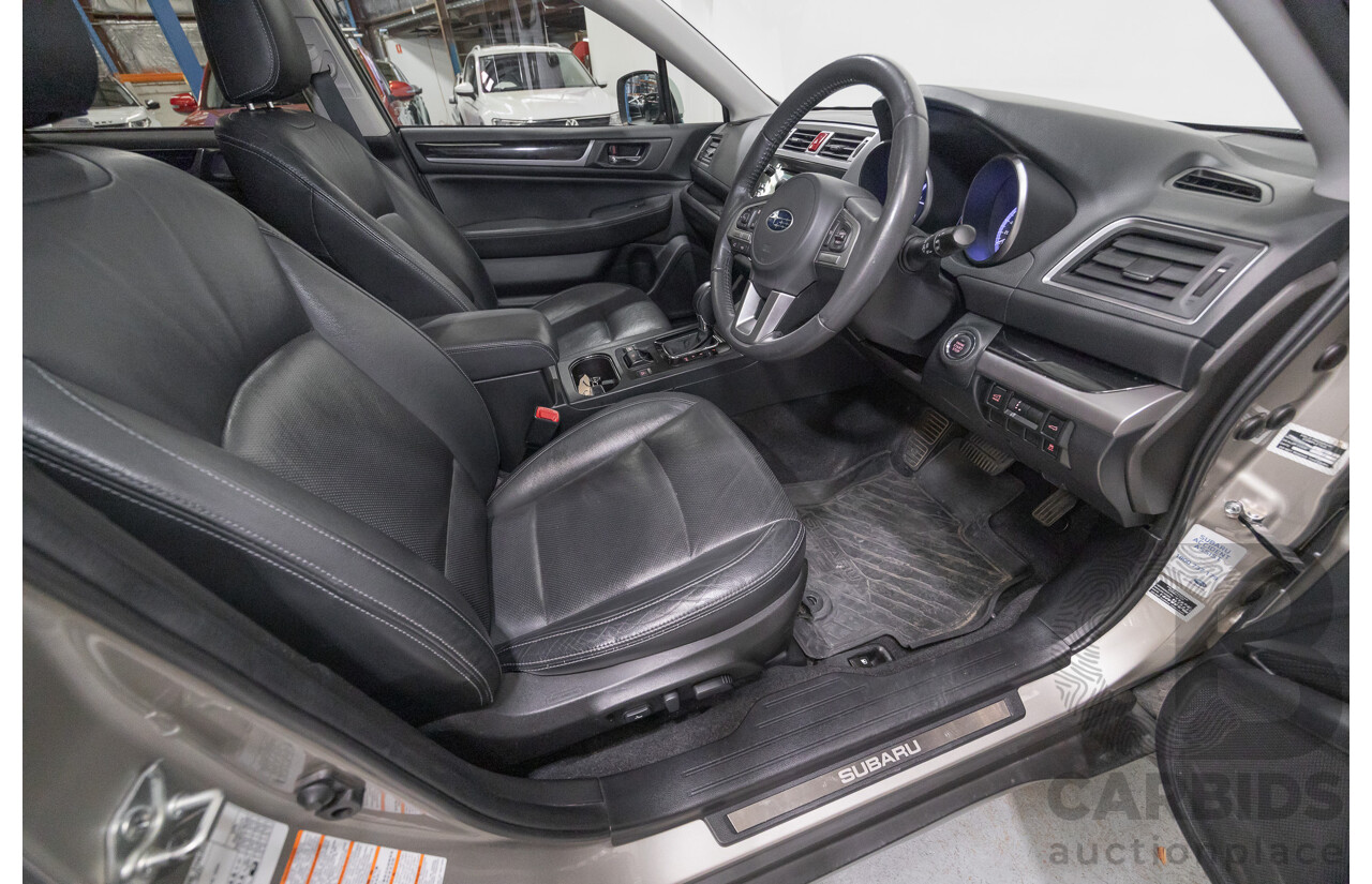 04/2015 Subaru Outback 2.0D Premium (AWD) MY15 4D Wagon Tungsten Metallic Turbo Diesel 2.0L