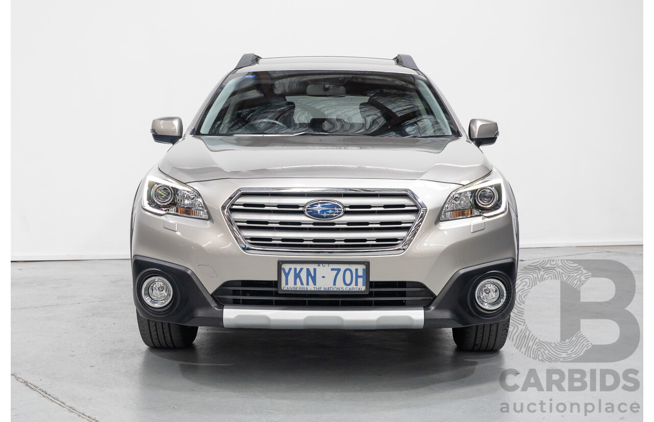 04/2015 Subaru Outback 2.0D Premium (AWD) MY15 4D Wagon Tungsten Metallic Turbo Diesel 2.0L