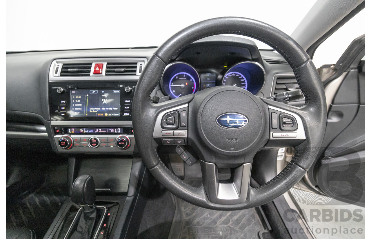 04/2015 Subaru Outback 2.0D Premium (AWD) MY15 4D Wagon Tungsten Metallic Turbo Diesel 2.0L