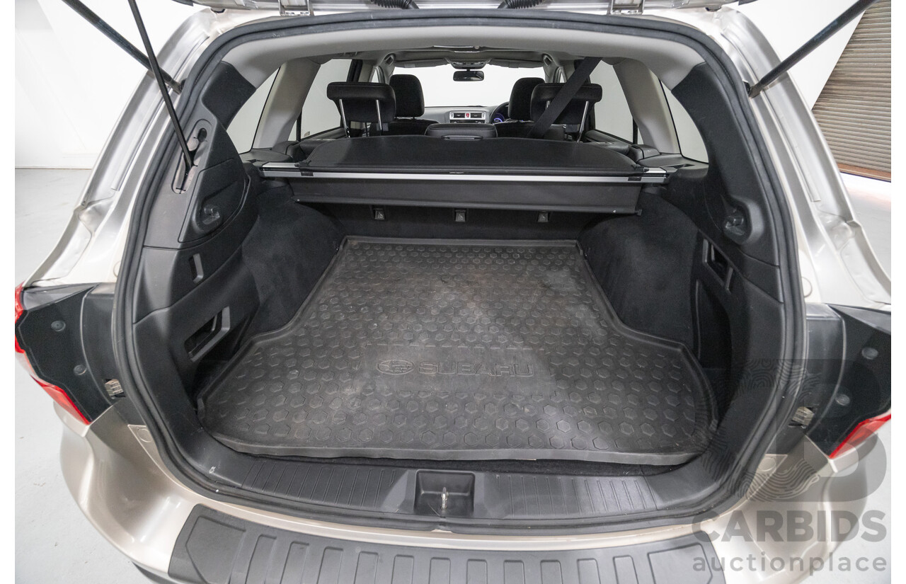 04/2015 Subaru Outback 2.0D Premium (AWD) MY15 4D Wagon Tungsten Metallic Turbo Diesel 2.0L