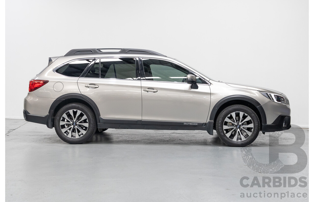 04/2015 Subaru Outback 2.0D Premium (AWD) MY15 4D Wagon Tungsten Metallic Turbo Diesel 2.0L