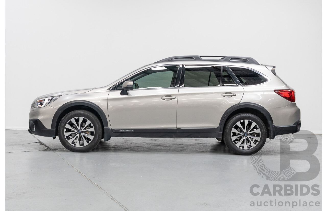 04/2015 Subaru Outback 2.0D Premium (AWD) MY15 4D Wagon Tungsten Metallic Turbo Diesel 2.0L