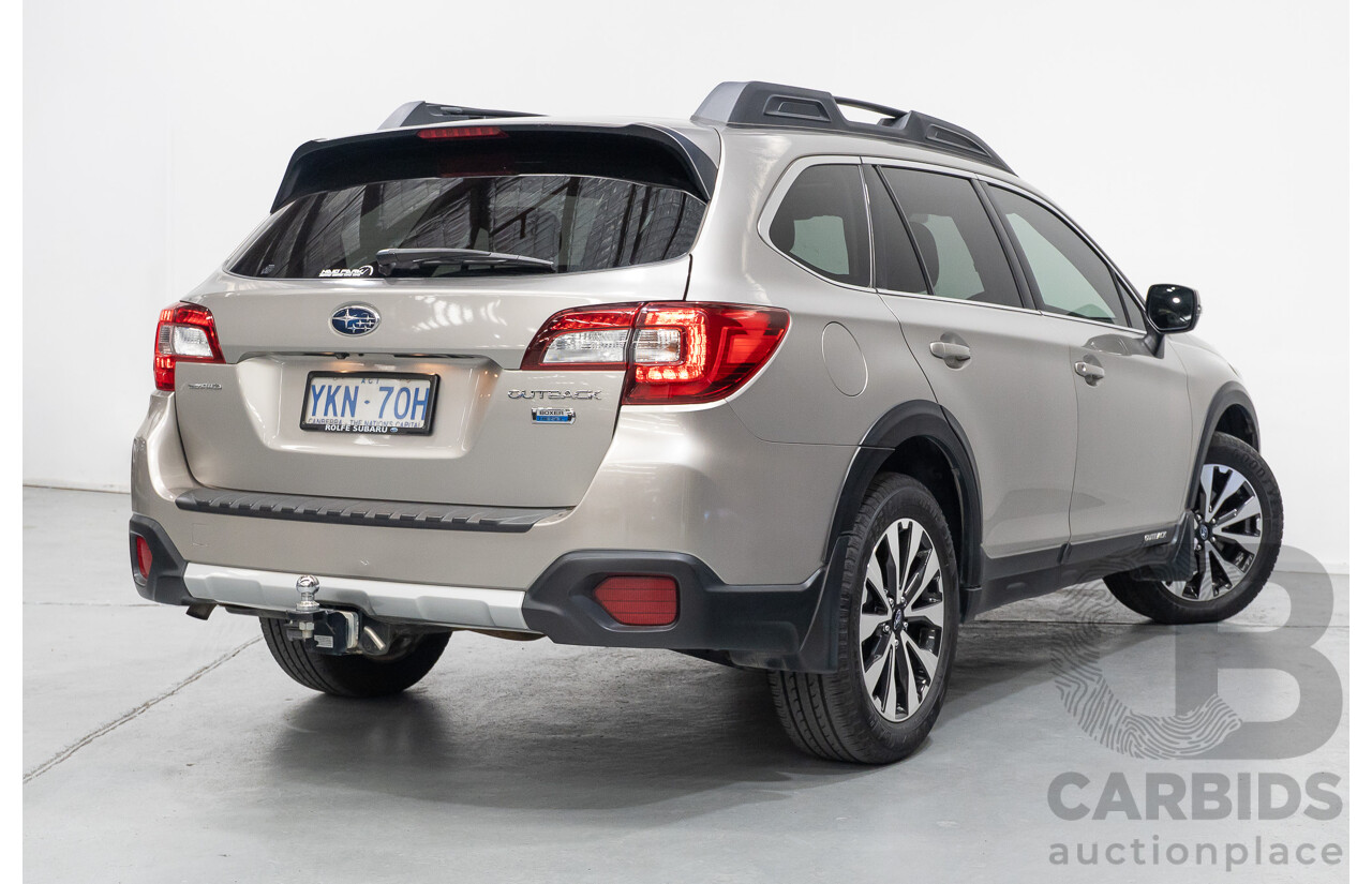 04/2015 Subaru Outback 2.0D Premium (AWD) MY15 4D Wagon Tungsten Metallic Turbo Diesel 2.0L