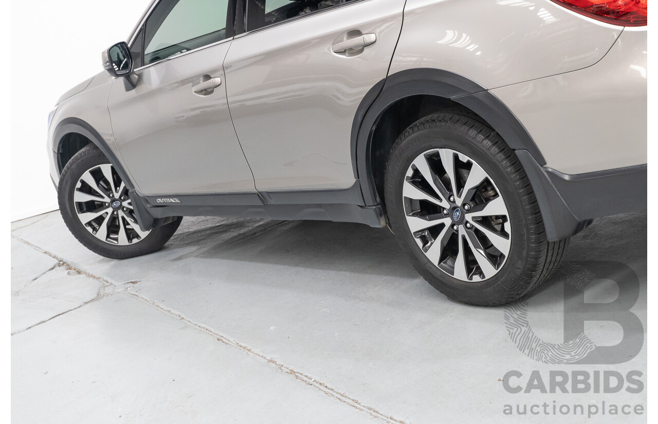04/2015 Subaru Outback 2.0D Premium (AWD) MY15 4D Wagon Tungsten Metallic Turbo Diesel 2.0L