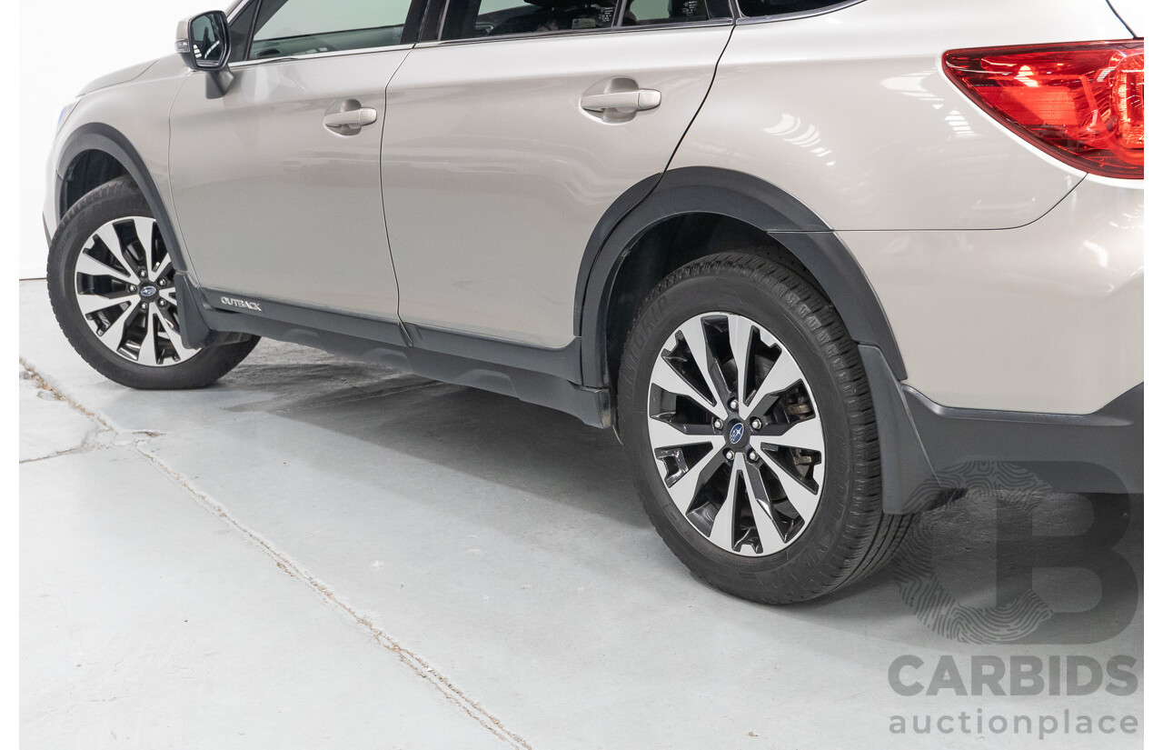04/2015 Subaru Outback 2.0D Premium (AWD) MY15 4D Wagon Tungsten Metallic Turbo Diesel 2.0L