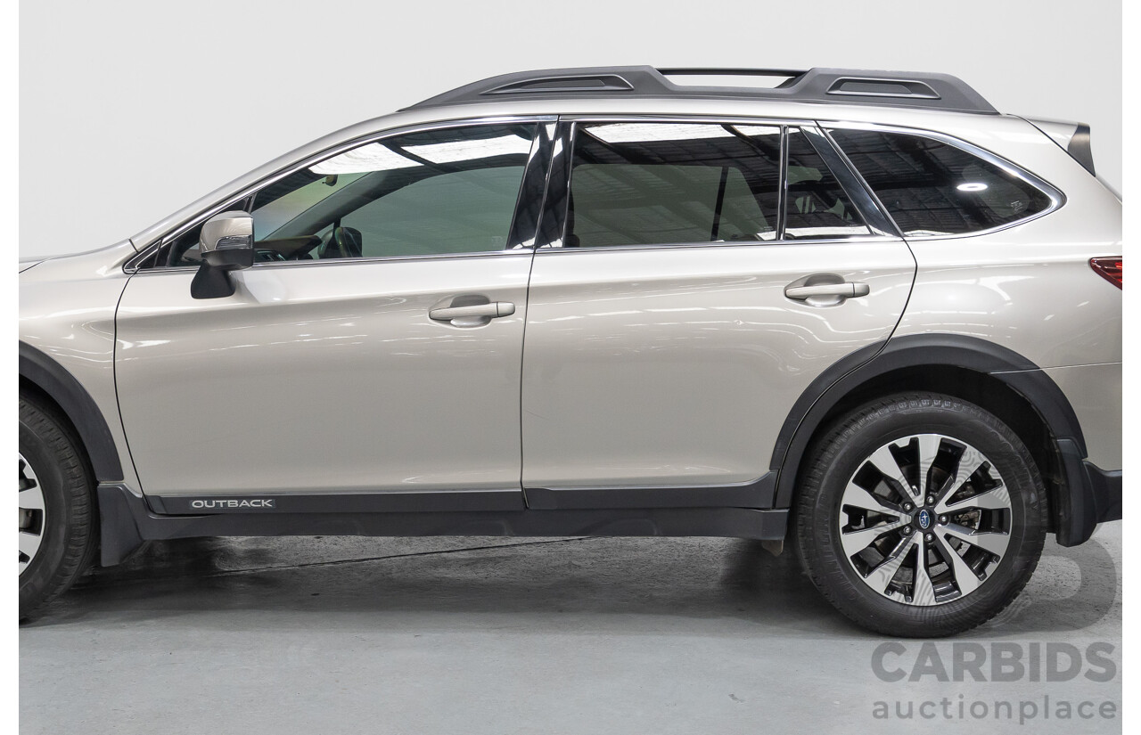 04/2015 Subaru Outback 2.0D Premium (AWD) MY15 4D Wagon Tungsten Metallic Turbo Diesel 2.0L