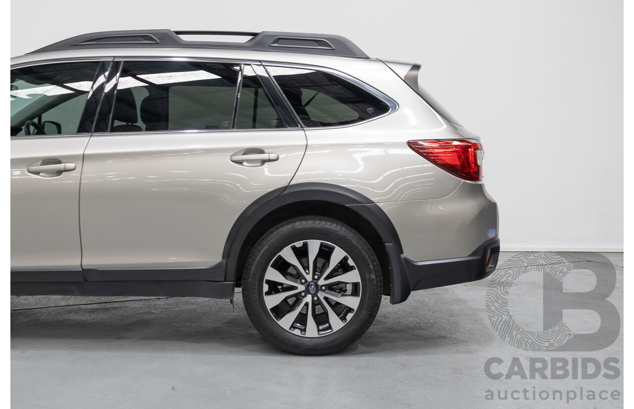 04/2015 Subaru Outback 2.0D Premium (AWD) MY15 4D Wagon Tungsten Metallic Turbo Diesel 2.0L