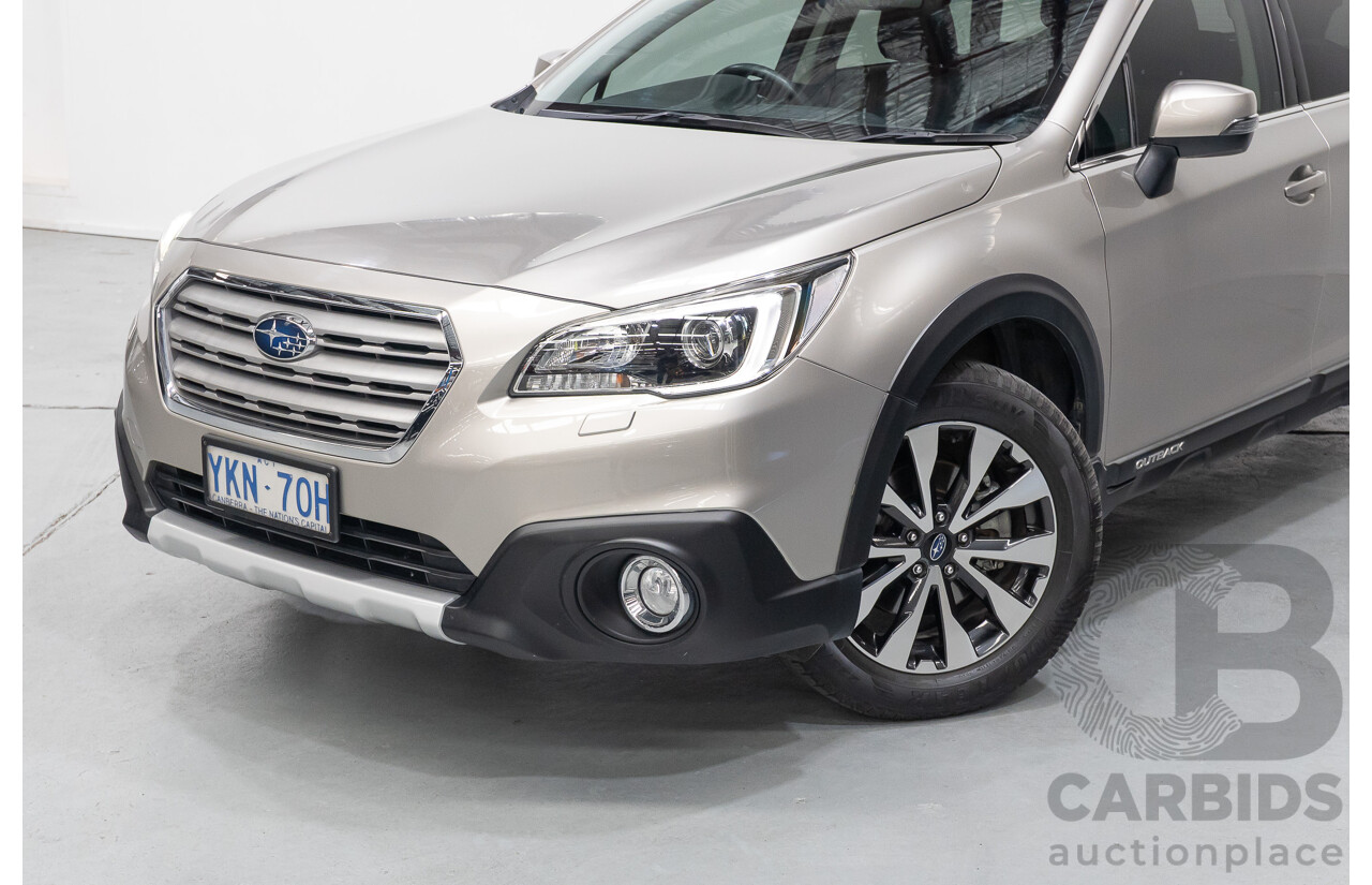 04/2015 Subaru Outback 2.0D Premium (AWD) MY15 4D Wagon Tungsten Metallic Turbo Diesel 2.0L