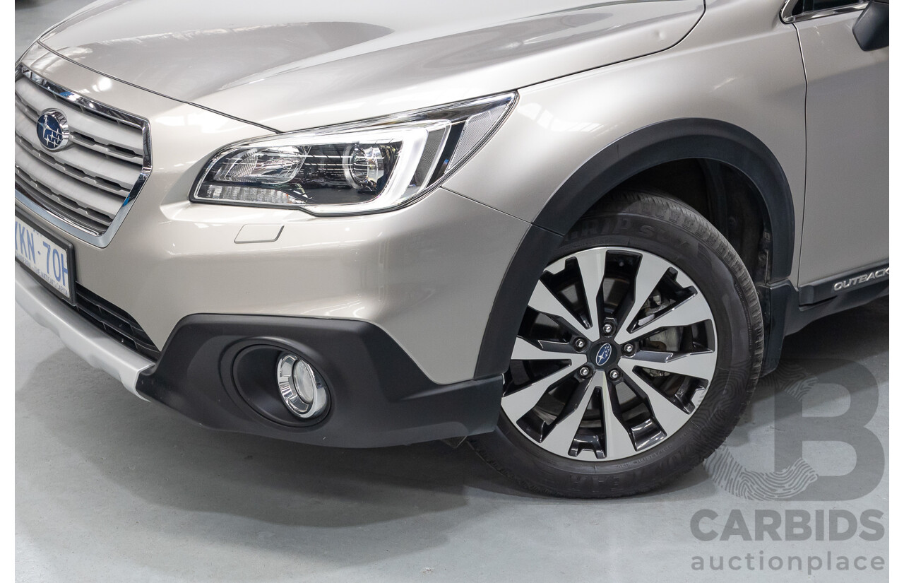 04/2015 Subaru Outback 2.0D Premium (AWD) MY15 4D Wagon Tungsten Metallic Turbo Diesel 2.0L