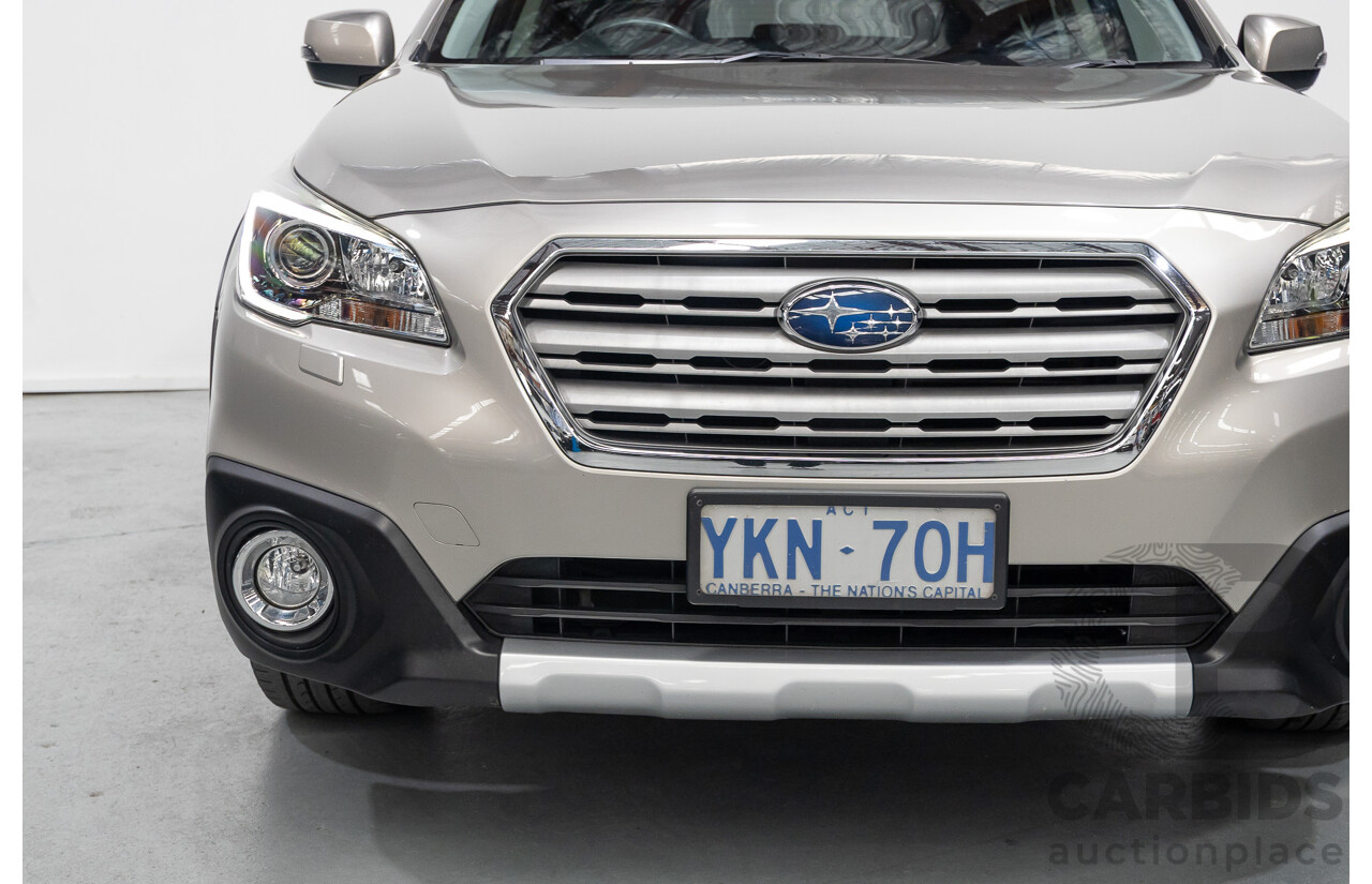 04/2015 Subaru Outback 2.0D Premium (AWD) MY15 4D Wagon Tungsten Metallic Turbo Diesel 2.0L