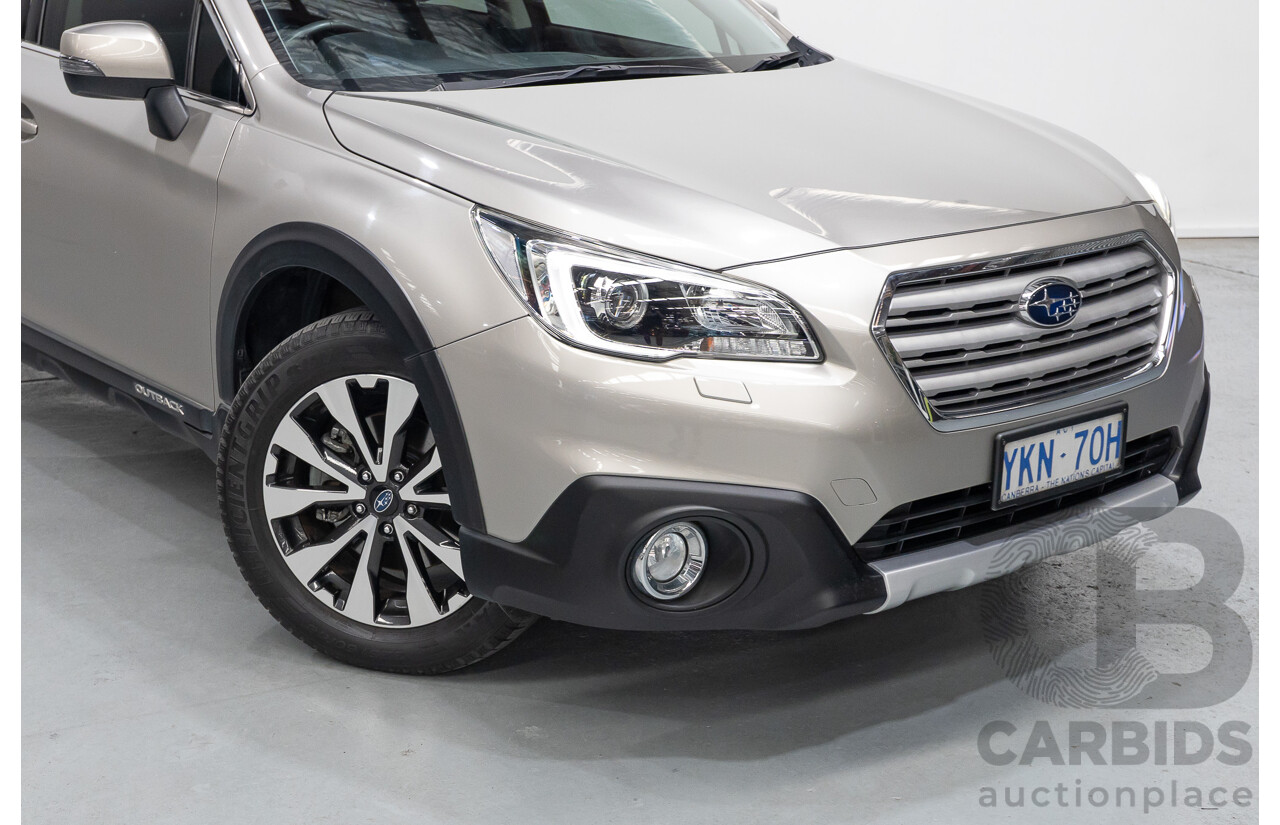 04/2015 Subaru Outback 2.0D Premium (AWD) MY15 4D Wagon Tungsten Metallic Turbo Diesel 2.0L