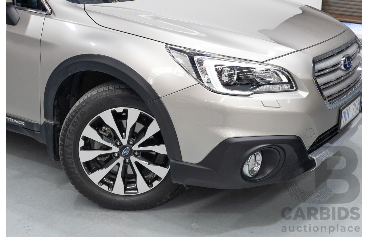 04/2015 Subaru Outback 2.0D Premium (AWD) MY15 4D Wagon Tungsten Metallic Turbo Diesel 2.0L