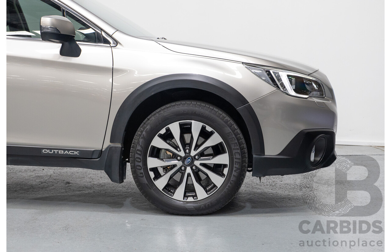 04/2015 Subaru Outback 2.0D Premium (AWD) MY15 4D Wagon Tungsten Metallic Turbo Diesel 2.0L