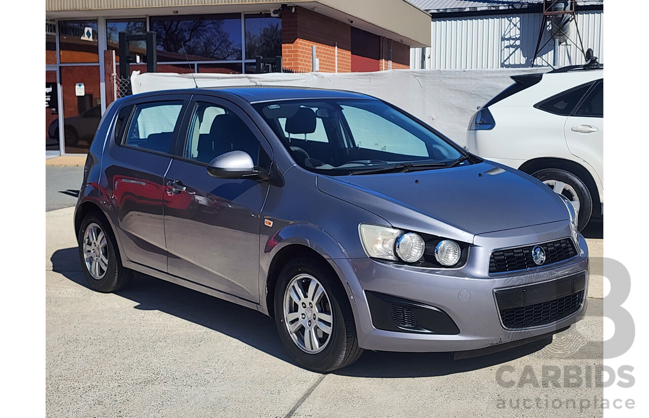 12/2011 Holden Barina TM 5d Hatchback Grey 1.6L