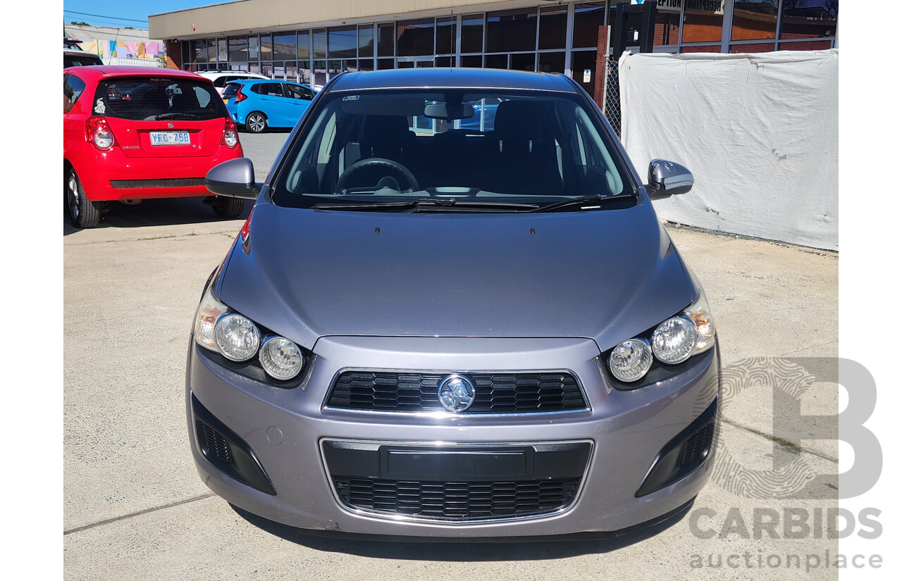 12/2011 Holden Barina TM 5d Hatchback Grey 1.6L