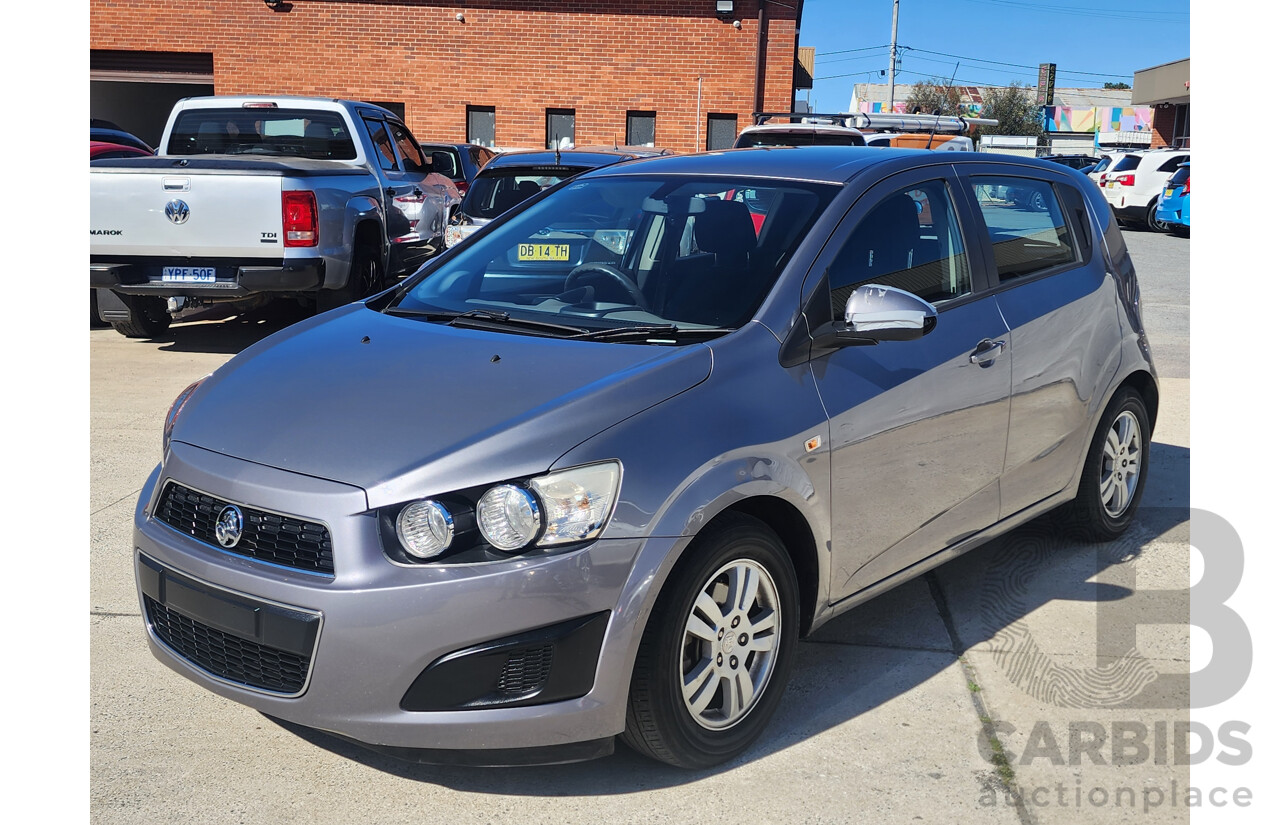12/2011 Holden Barina TM 5d Hatchback Grey 1.6L