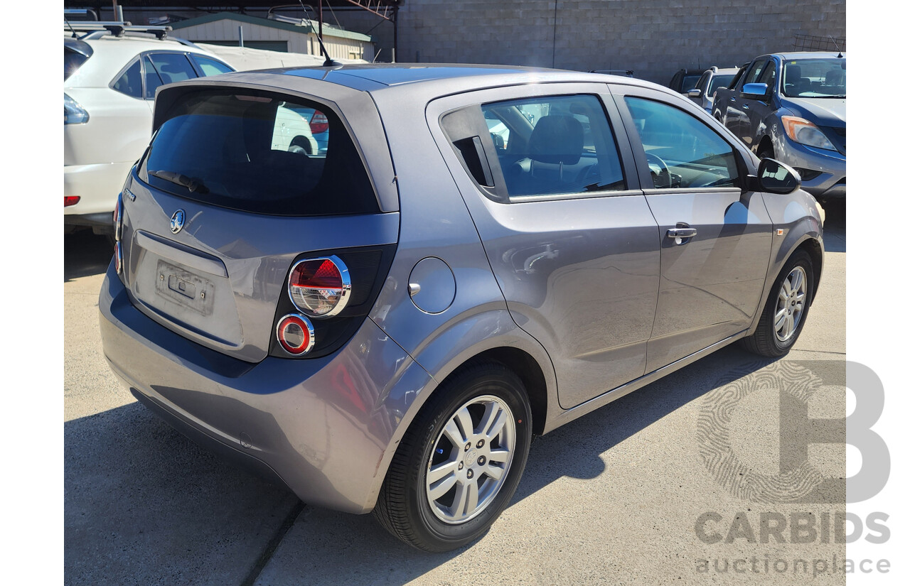 12/2011 Holden Barina TM 5d Hatchback Grey 1.6L