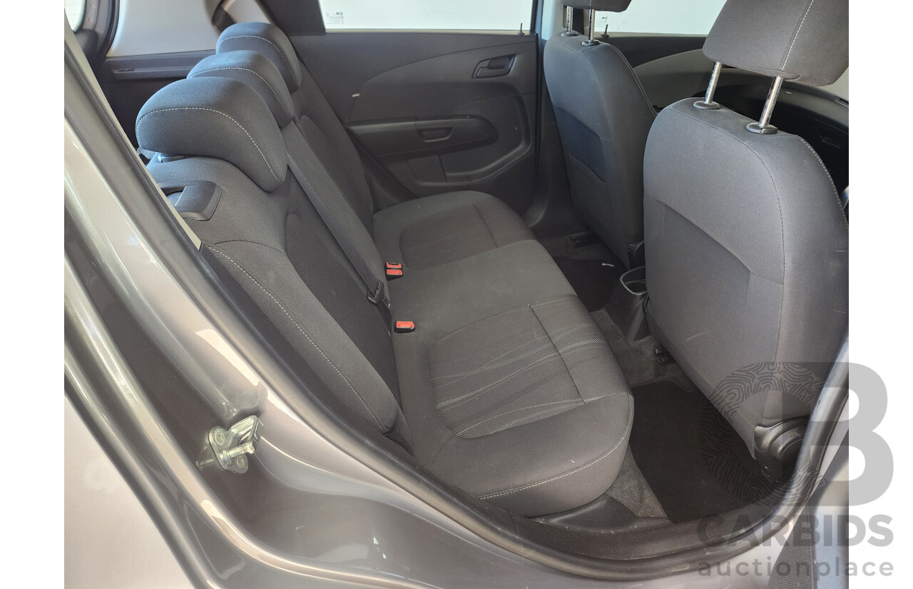 12/2011 Holden Barina  TM 5d Hatchback Grey 1.6L