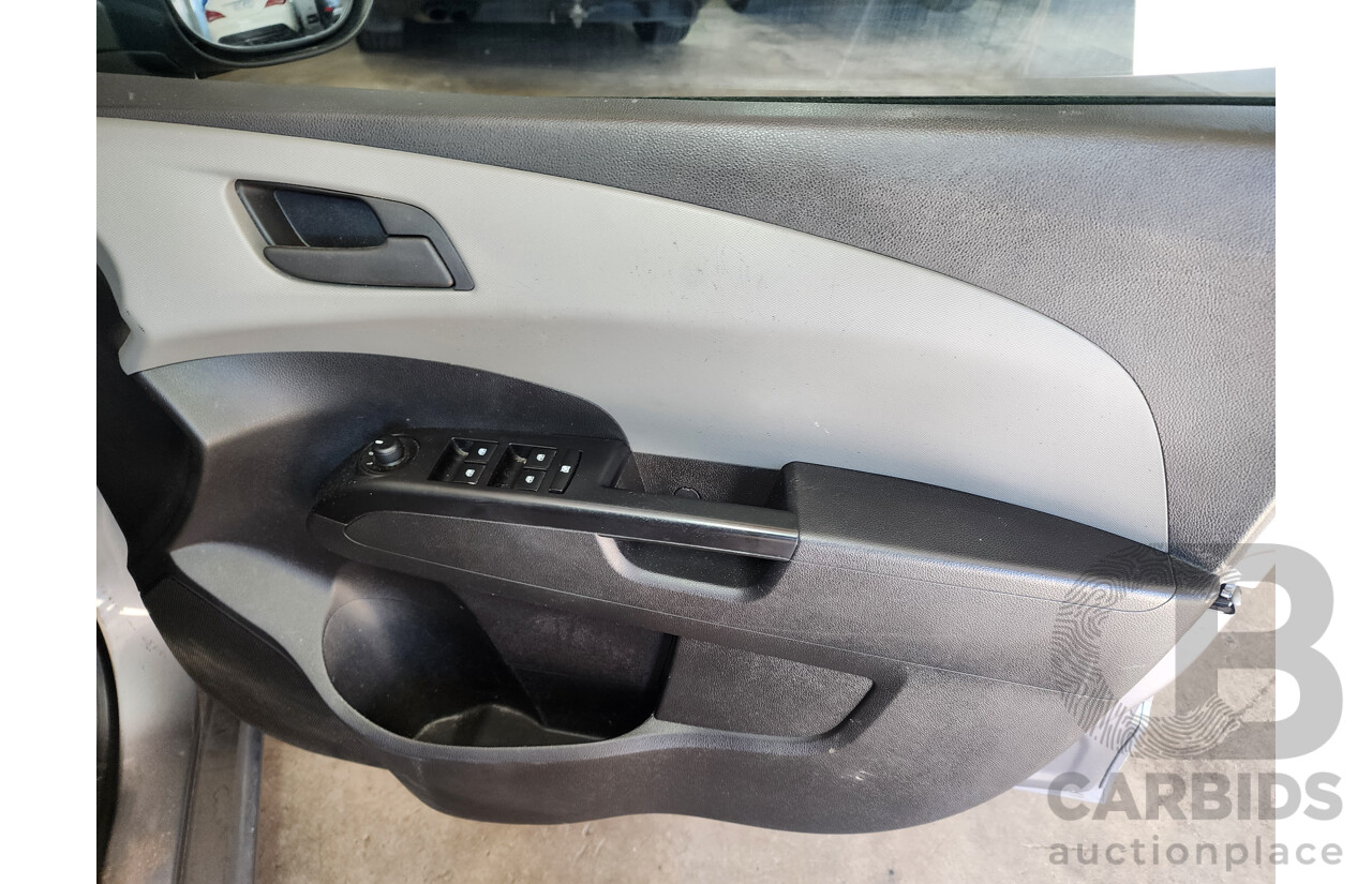 12/2011 Holden Barina  TM 5d Hatchback Grey 1.6L