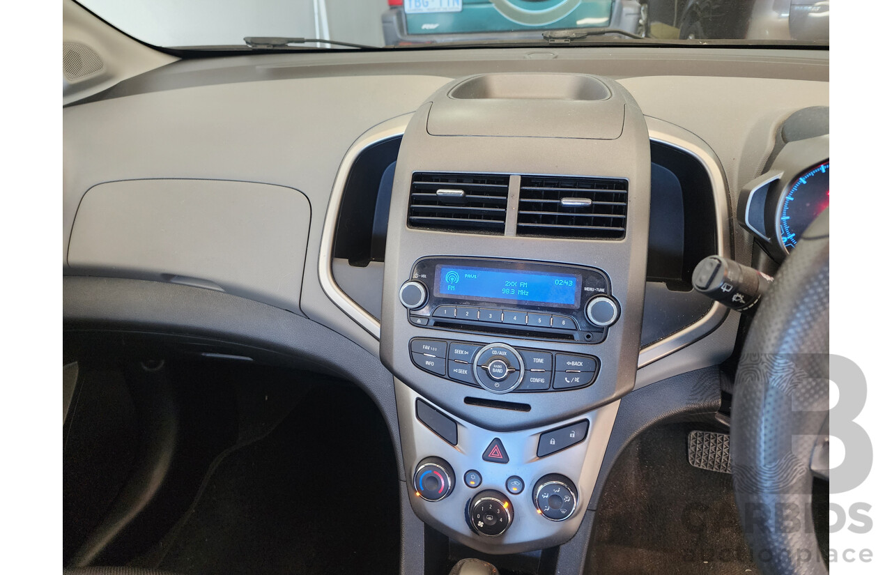 12/2011 Holden Barina  TM 5d Hatchback Grey 1.6L