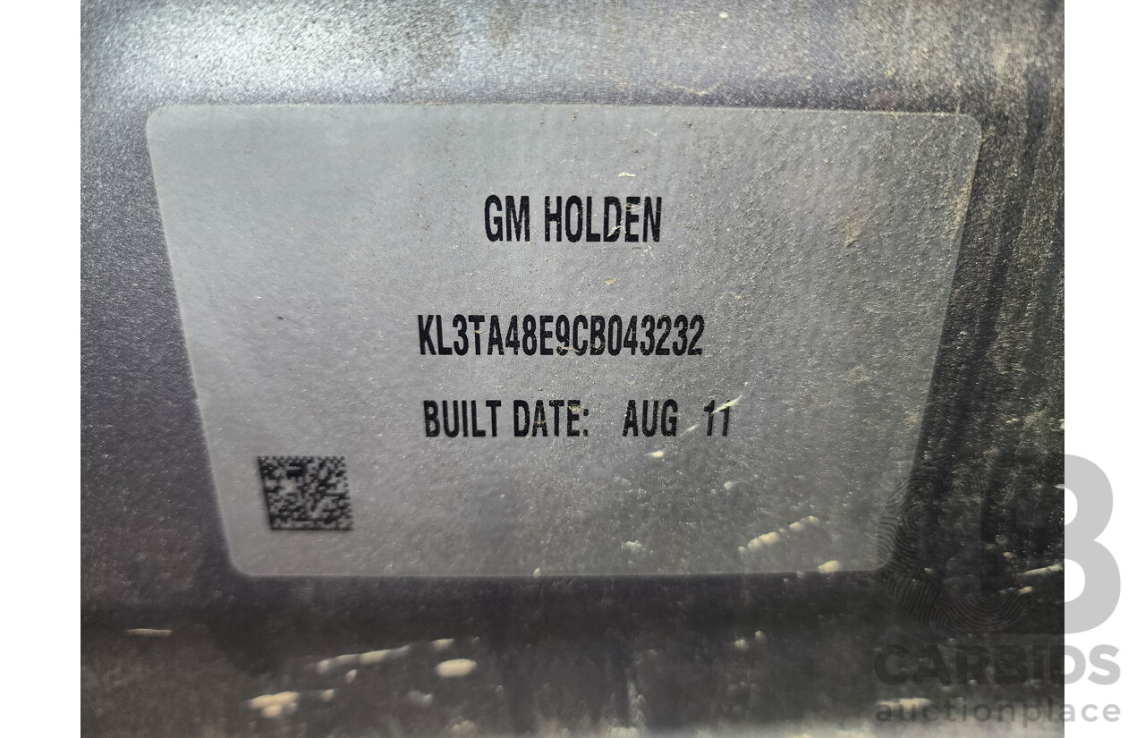 12/2011 Holden Barina  TM 5d Hatchback Grey 1.6L
