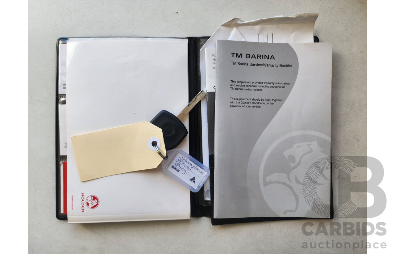 12/2011 Holden Barina  TM 5d Hatchback Grey 1.6L