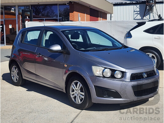 12/2011 Holden Barina  TM 5d Hatchback Grey 1.6L