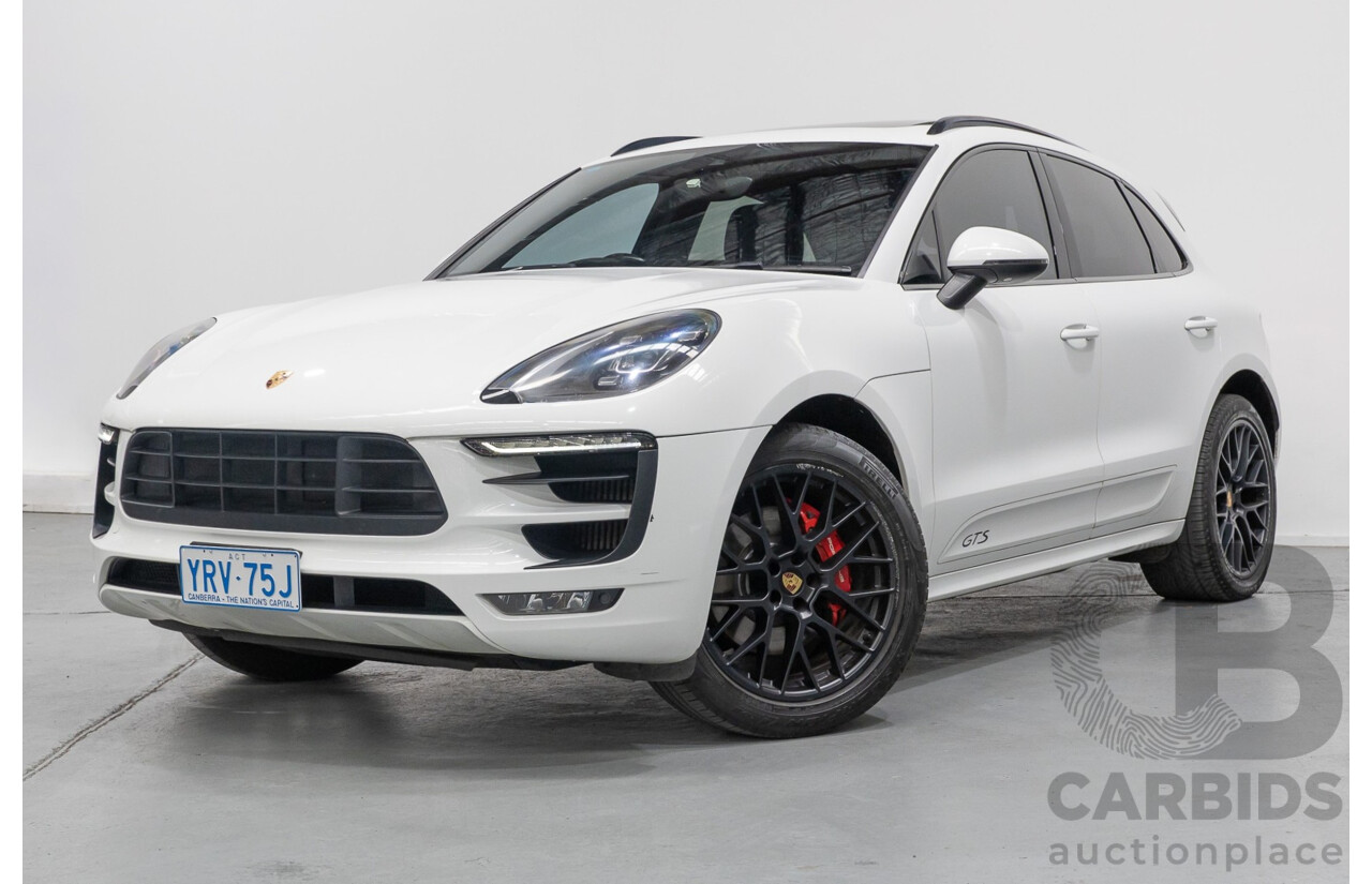 1/2017 Porsche Macan GTS (AWD) MY17 4d Wagon White Twin Turbo V6 3.0L