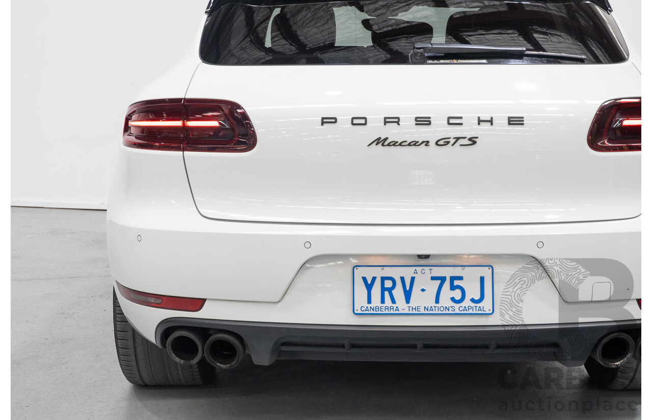 1/2017 Porsche Macan GTS (AWD) MY17 4d Wagon White Twin Turbo V6 3.0L