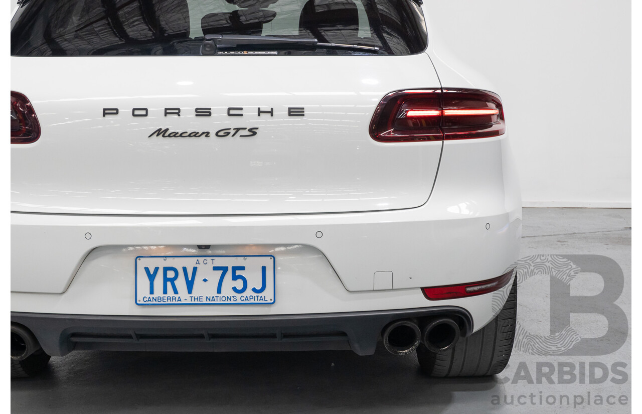 1/2017 Porsche Macan GTS (AWD) MY17 4d Wagon White Twin Turbo V6 3.0L