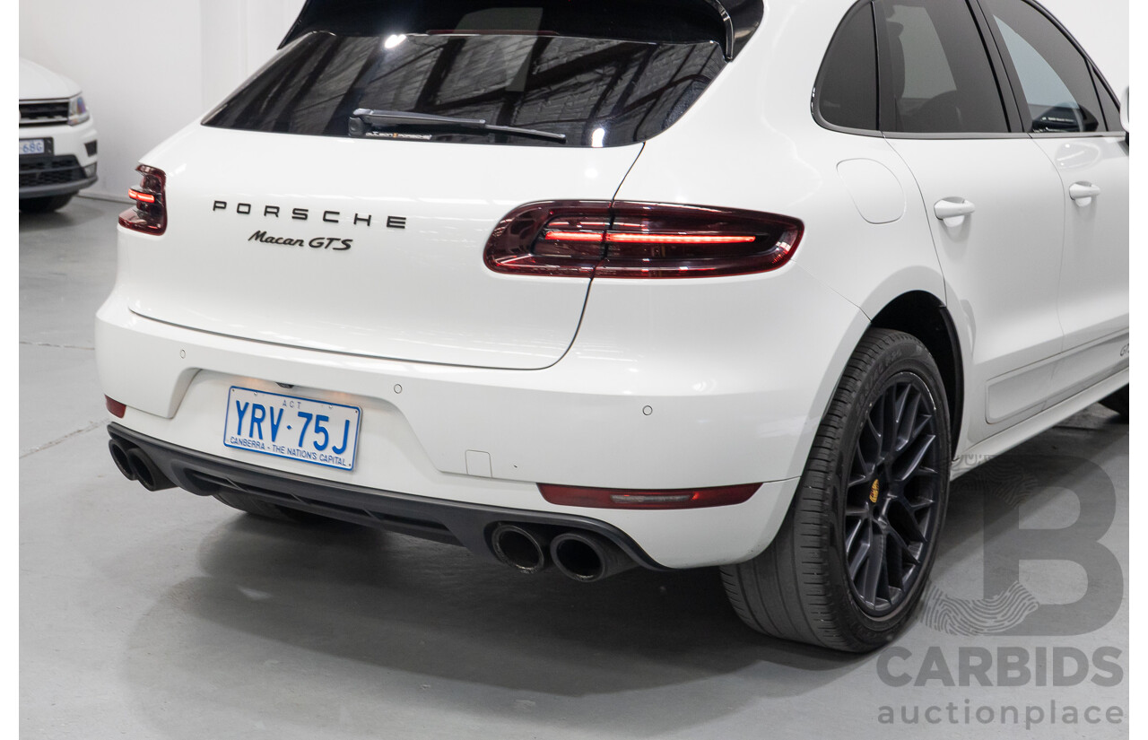 1/2017 Porsche Macan GTS (AWD) MY17 4d Wagon White Twin Turbo V6 3.0L