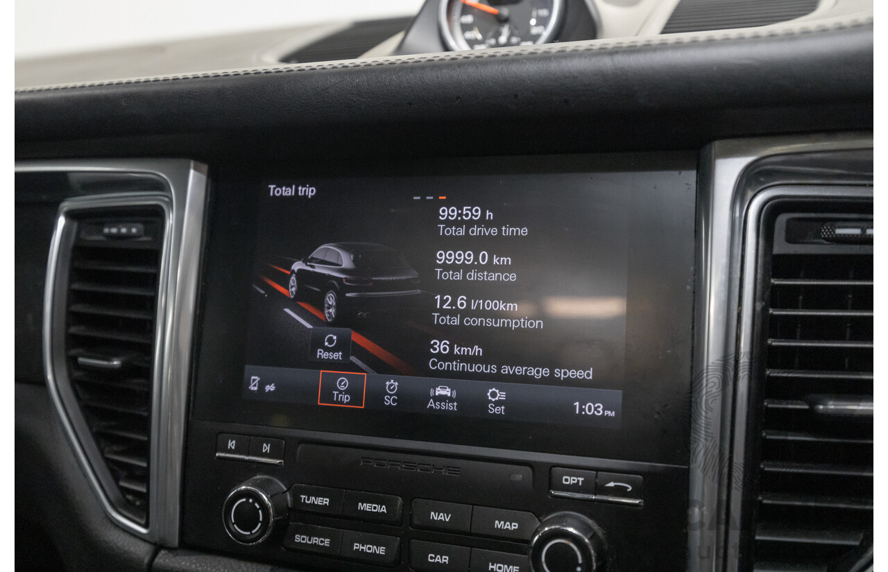 1/2017 Porsche Macan GTS (AWD) MY17 4d Wagon White Twin Turbo V6 3.0L