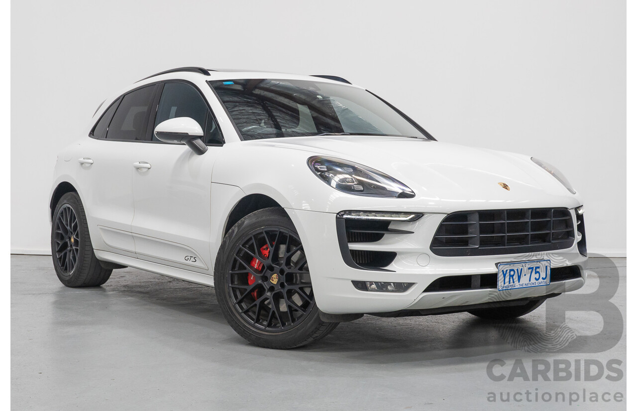 1/2017 Porsche Macan GTS (AWD) MY17 4d Wagon White Twin Turbo V6 3.0L